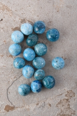 Apatit blau Trommelsteine