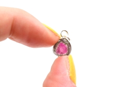 Watermelon Tourmaline Pendant Small