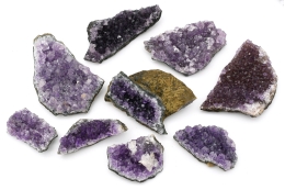 Amethyst Handst�cke d�nn