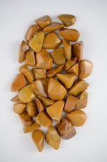 Jaspis gelb Trommelsteine