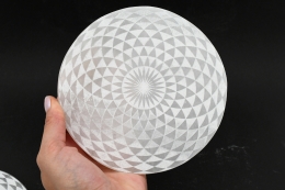 Selenite Coasters Round 