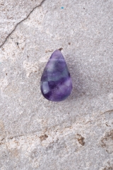 Regenbogen Fluorit Drop Shape 3-er Set