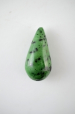 Zoisite drop shape Drilled 5 pcs set