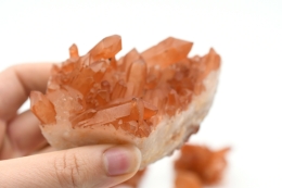 Tangerine (Mandarinen) Quarz Stufen