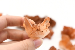 Tangerine (Mandarinen) Quarz Stufen