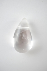 Bergkristall Drop Shape gebohrt 5-er Set