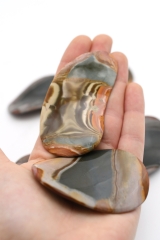 Polychrom Jaspis Wave Shape