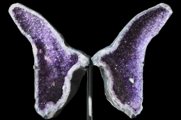 Amethyst Fl�gelpaar 136,5 kg