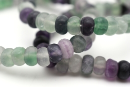 Fluorite Button Bracelet