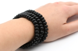 Onyx schwarz Button Armb�nder