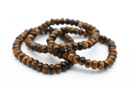 Tiger Auge Button Armb�nder
