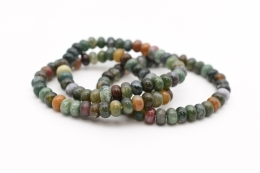 Fancy Jaspis Button Armb�nder