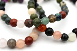 Mix bead bracelet 6 mm