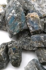 Labradorit blau Rohsteine