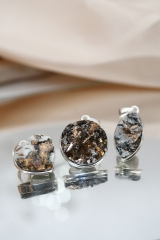 Astrophyllit 925er Silber Anh�nger