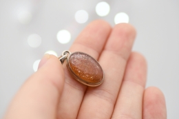 Sonnenstein 925er Silber Anh�nger