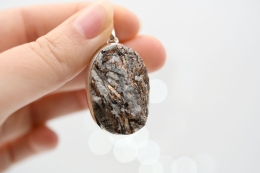 Astrophyllit 925er Silber Anh�nger