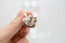 Astrophyllit 925er Silber Anh�nger