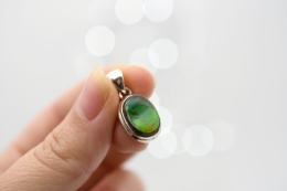 Ammolite 925 Silver Pendant