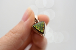 Ammolite 925 Silver Pendant