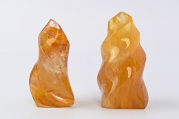 Crystal Quartz Yellow (Golden Healer) Flame Shape