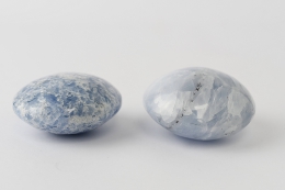 Calcit blau Linsenstein