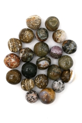 Ozean Jaspis Trommelsteine handpoliert