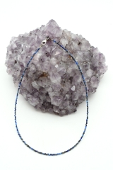 Lapis Lazuli Kette facettiert 2 mm