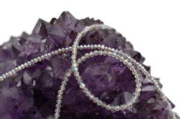 Labradorit Kette facettiert