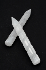 Massagest�be Selenit Spirale