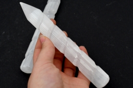 Massagest�be Selenit Spirale