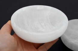 Selenit Schale rund ca. 14 cm