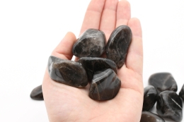 Smokey quartz tumbled stones