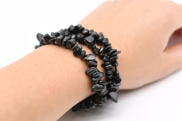 Shungite Splitter Armband