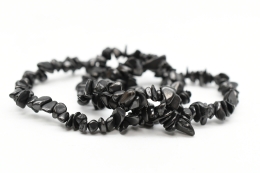 Schungit Splitter Armband