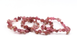 Tourmaline pink Chip Bracelet