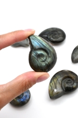 Labradorit Ammonit Shape