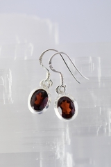 Granat Ohrringe