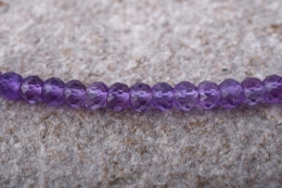 Amethyst Kette facettiert