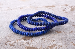 Lapis Lazuli Armband facettiert 5 mm extra Qualit�t