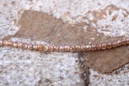 Zirkon Kette facettiert