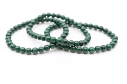 Malachit Kugel Armband 6 mm