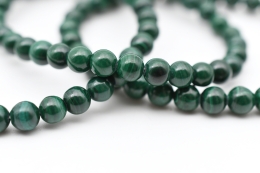Malachit Kugel Armband 6 mm