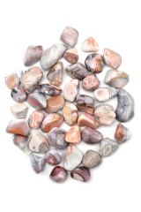Botswana Agate pink/pastel tumbled stones