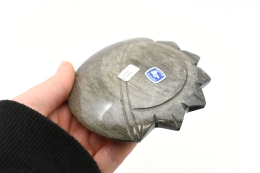 Obsidian Gold Sonne Mond Form