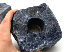 Sodalite Candle Holder