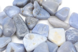 Chalcedon Ellensbury blau Trommelsteine