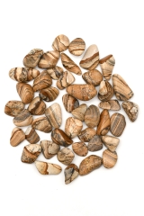 Landschaftsjaspis Trommelsteine