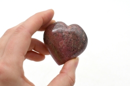 Rhodonit Herz 40 - 60 mm