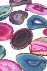Agate Slices Mix 70 - 90 mm